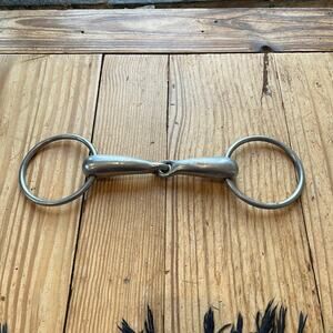 Loose Ring Single Joint Snaffle Horse Bit 5”